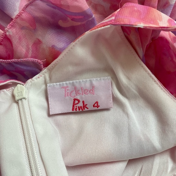 Floral print tiered dress. - Picture 6 of 7